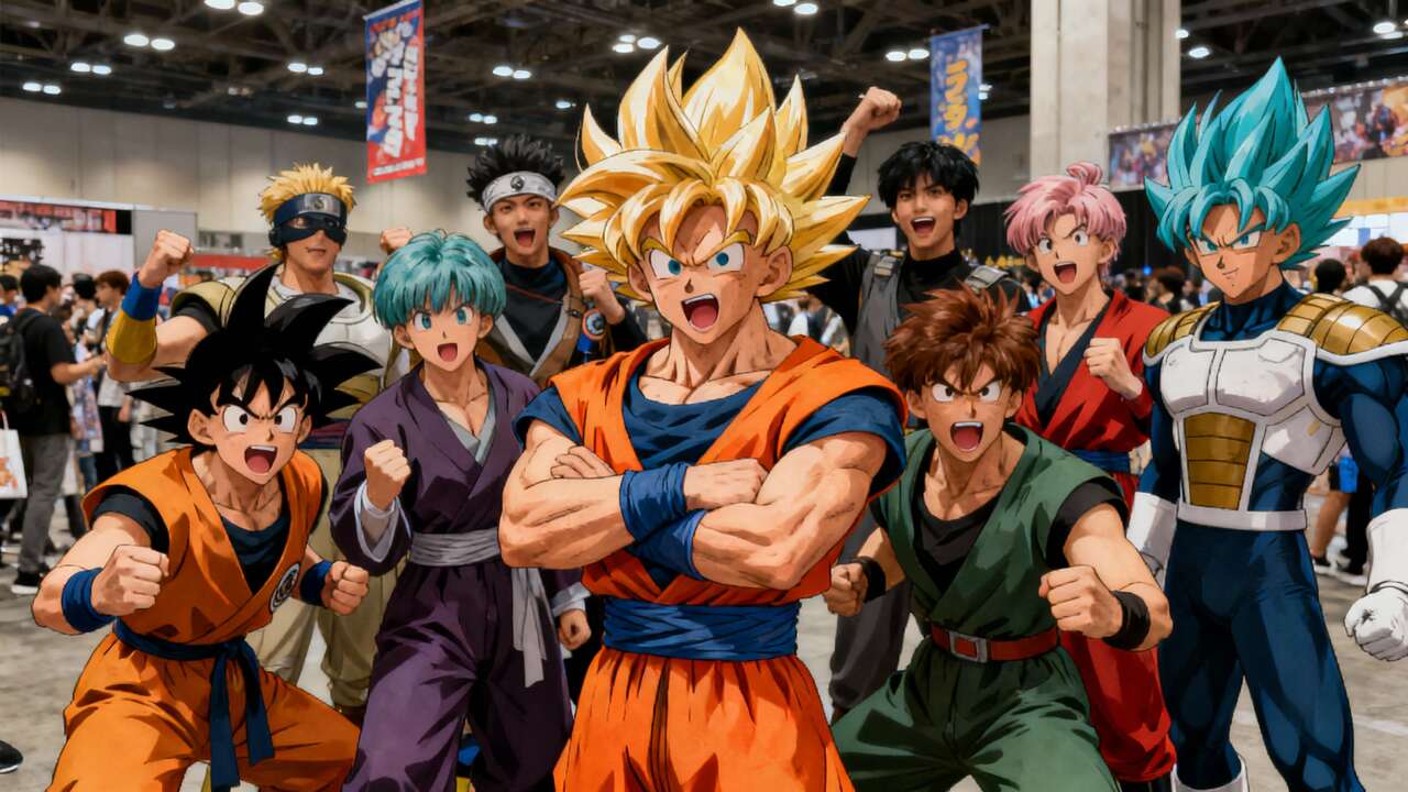 Les icônes de l'univers manga prises d'assaut par les cosplayers