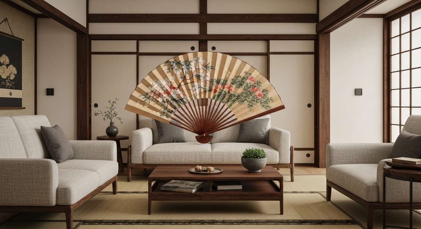 Sublimer son int&eacute;rieur avec l'&eacute;ventail japonais