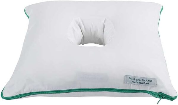 The Original Oreiller de voyage avec un trou