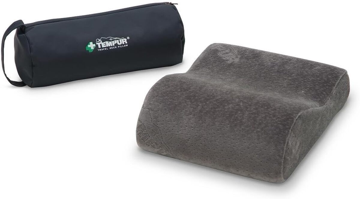 Test : coussin de voyage Tempur gris compact et confortable