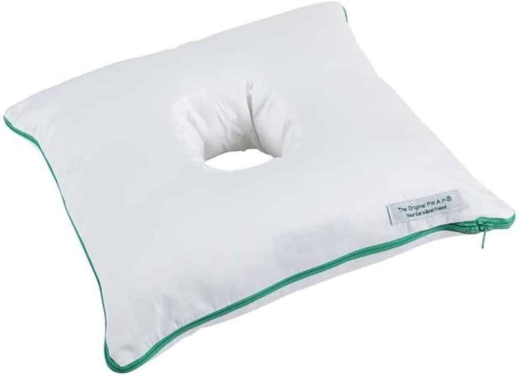 Test de l'oreiller de voyage The Original avec trou