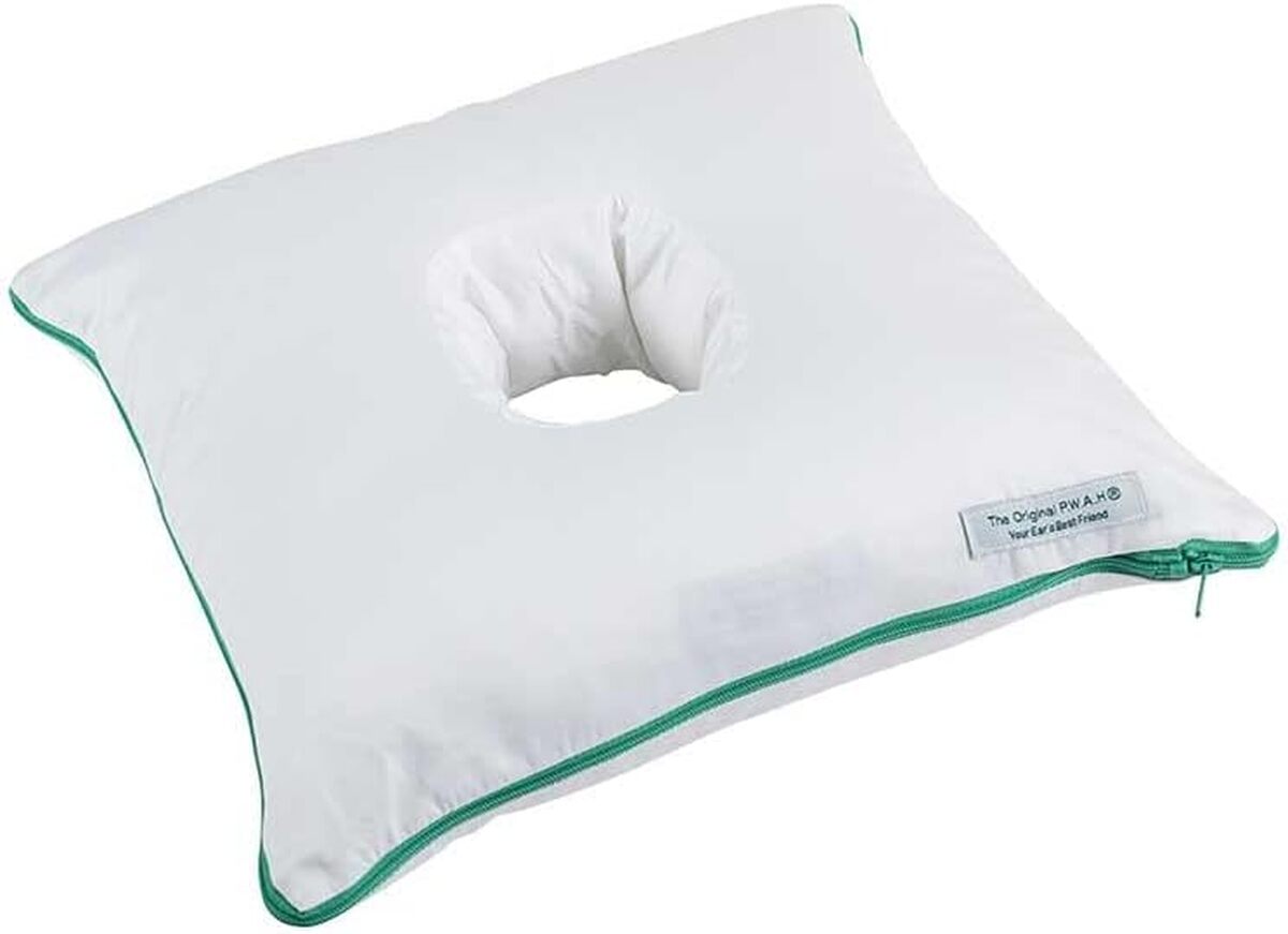 Test de l'oreiller de voyage The Original avec trou