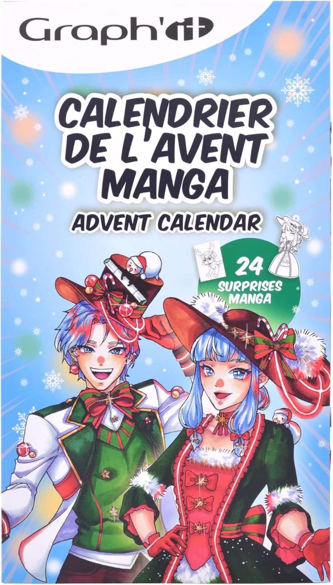 Test du calendrier de l'avent manga 2026 GRAPH'IT : des surprises créatives pour passionnés