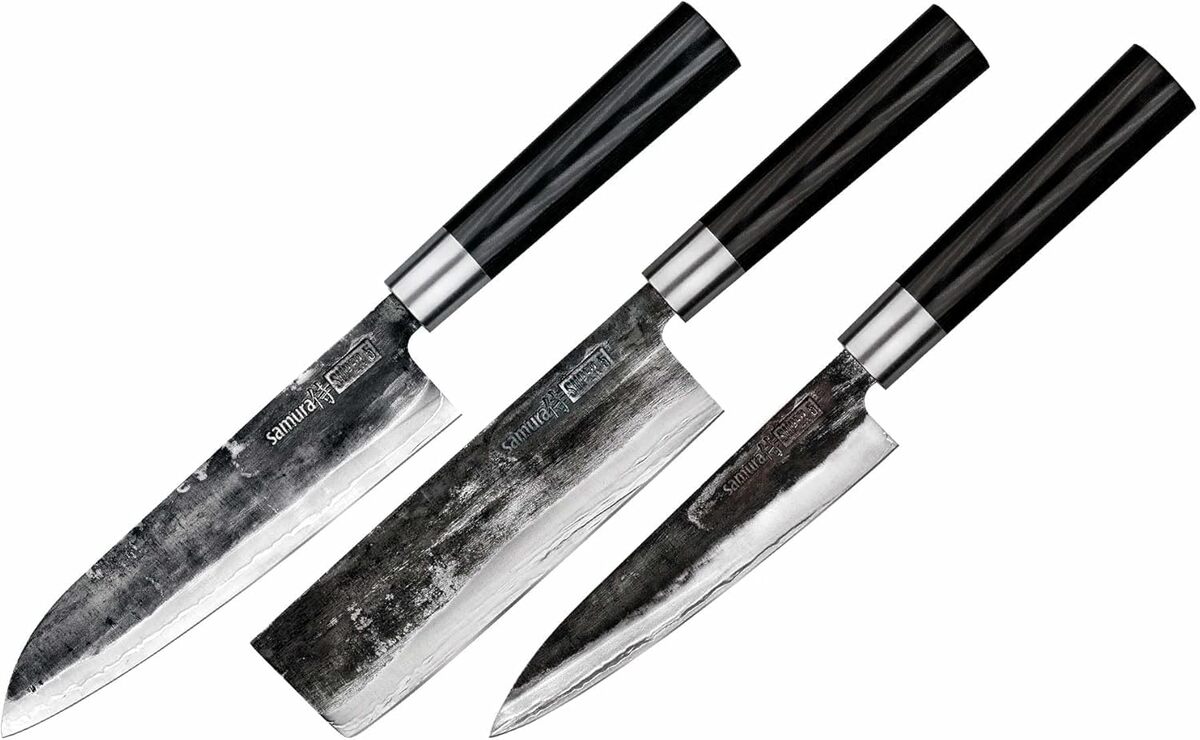 Test du couteau japonais Samura Super 5 Damas : performance tranchante assurée