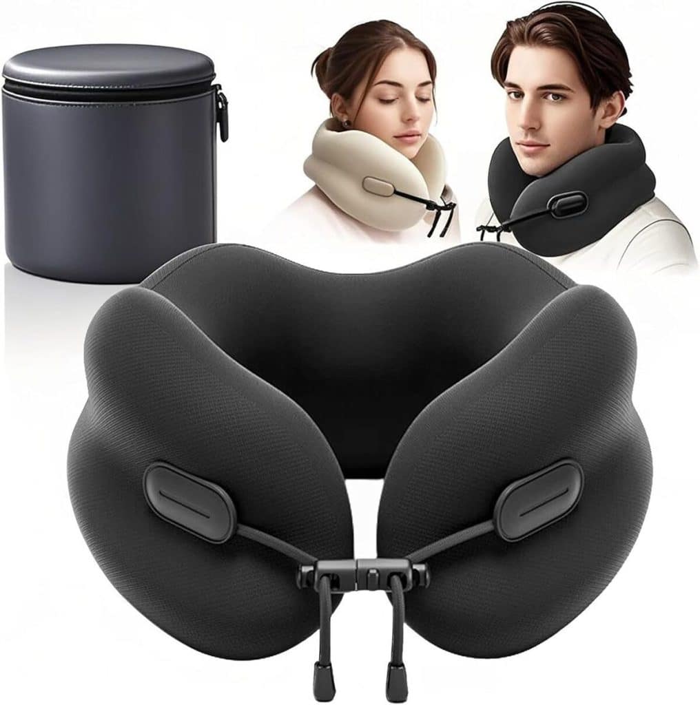 Test : oreiller de voyage en mousse à mémoire YOOBEBEST, confort et maintien premium