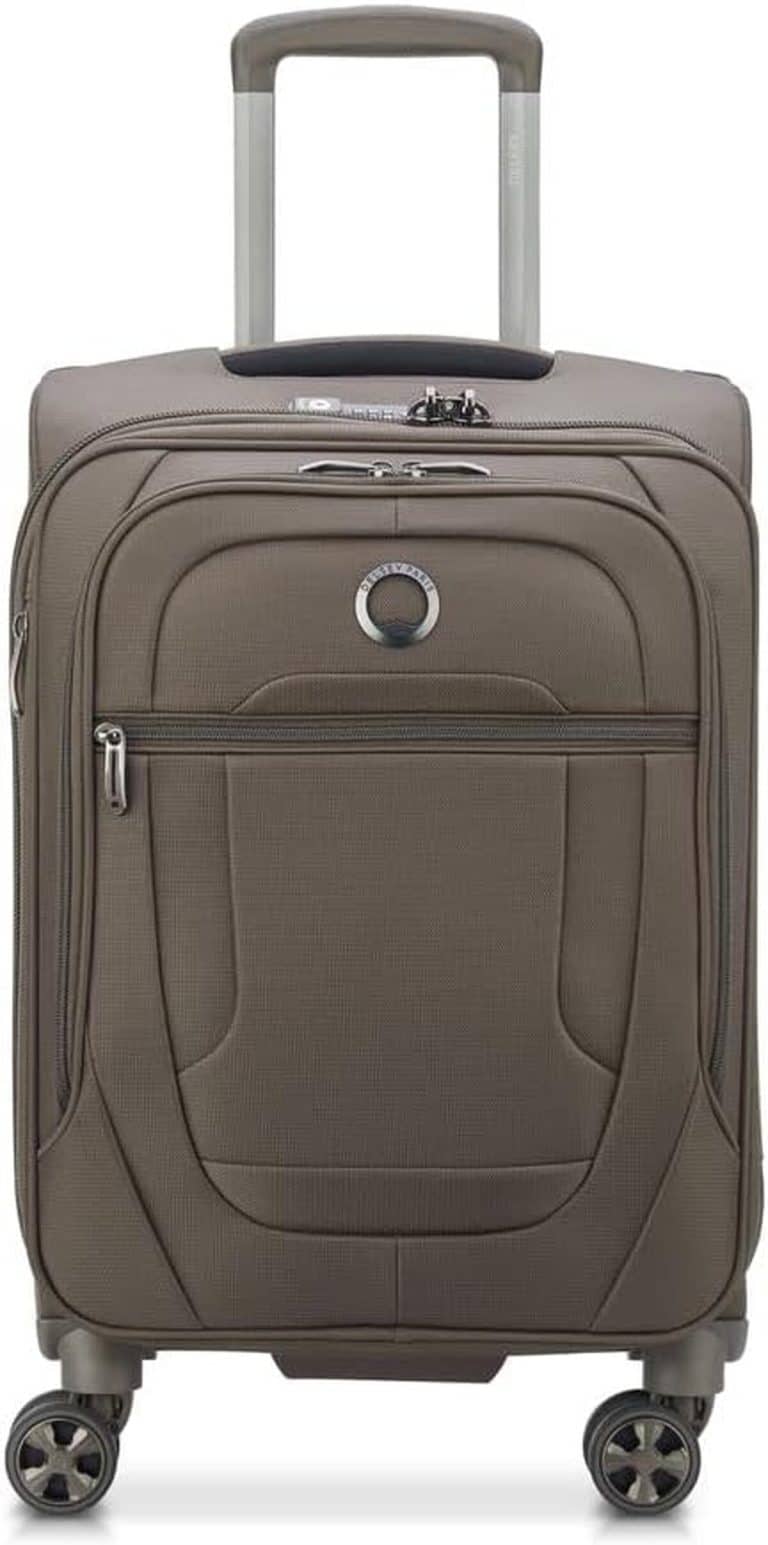 Valise Cabine Rigide Slim - Delsey Paris - Belmont Plus - Bleu Zinc