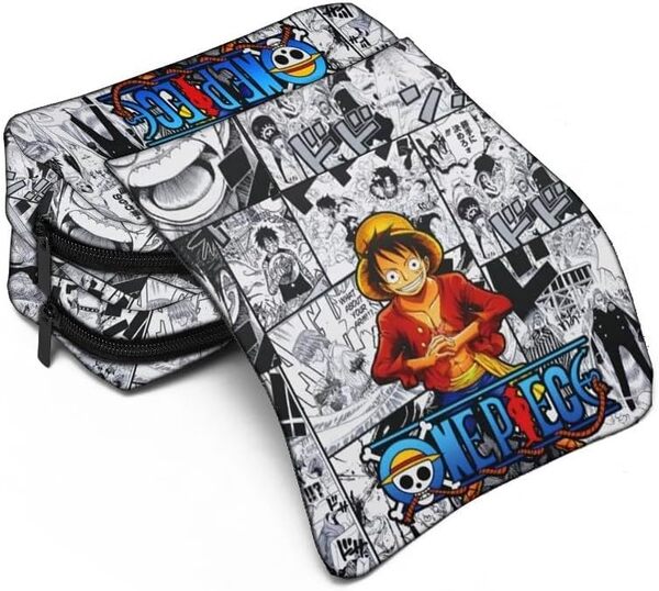 Trousse One Piece Grande Capacité – Étui Stylos et Accessoires Manga – Idéal École, Étudiant, Bureau