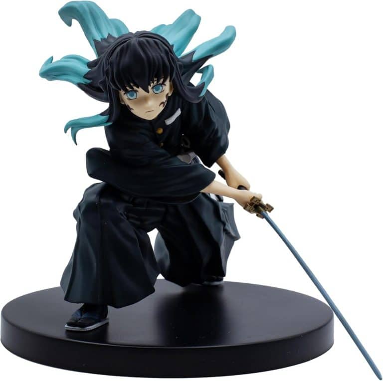Figurine Banpresto Q Posket – Muichiro Tokito – Demon Slayer Kimetsu No Yaiba – 14 Cm – PVC – Multicolore – Boîte Collector