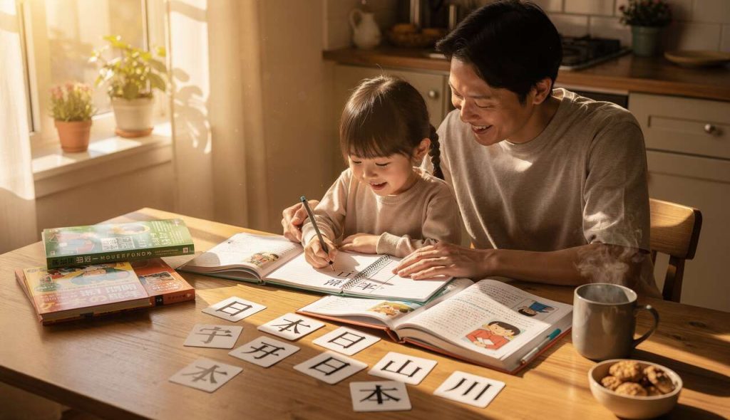 Apprendre le japonais avec les enfants : guide et conseils