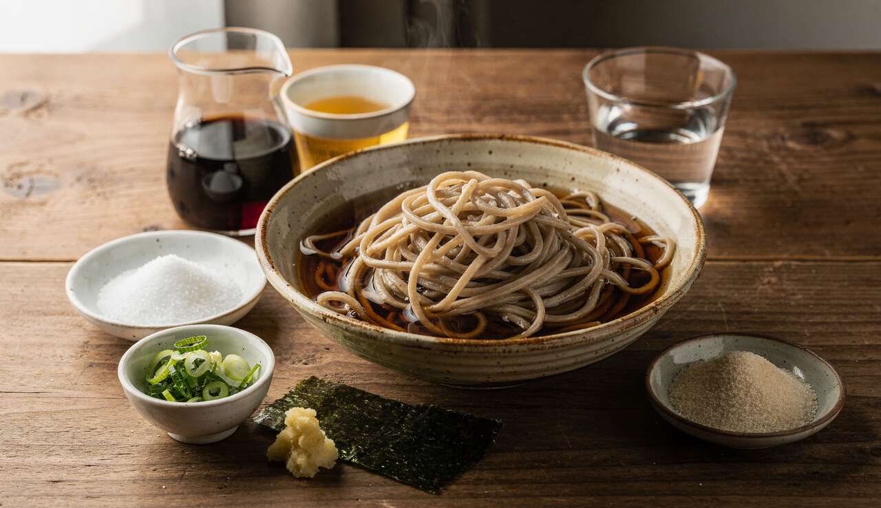 Recette Mentsuyu : sauce traditionnelle japonaise pour nouilles
