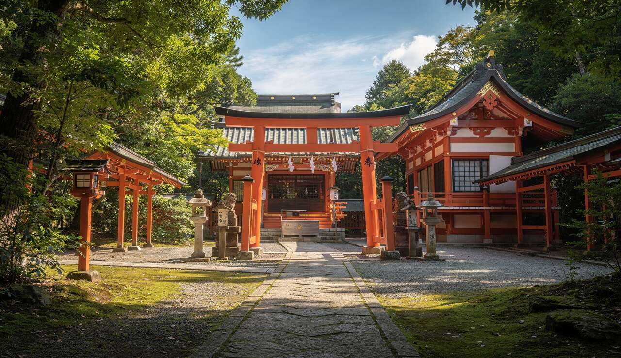 D&eacute;couverte du sanctuaire shimogamo