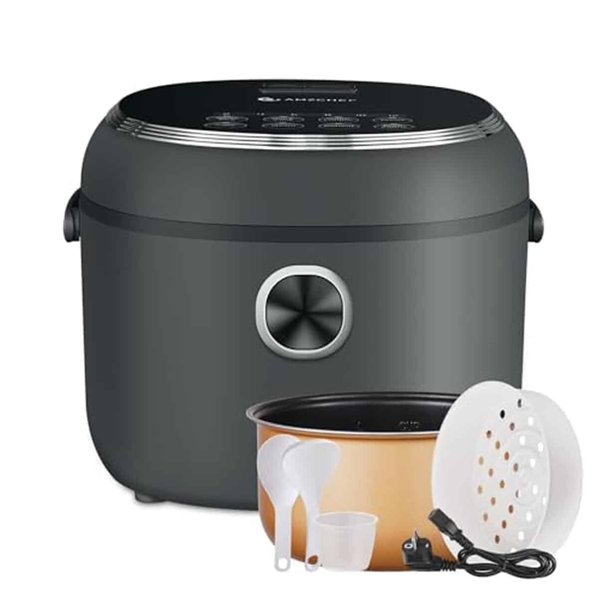 Test du mini cuiseur de riz AMZCHEF 4L multifonctionnel