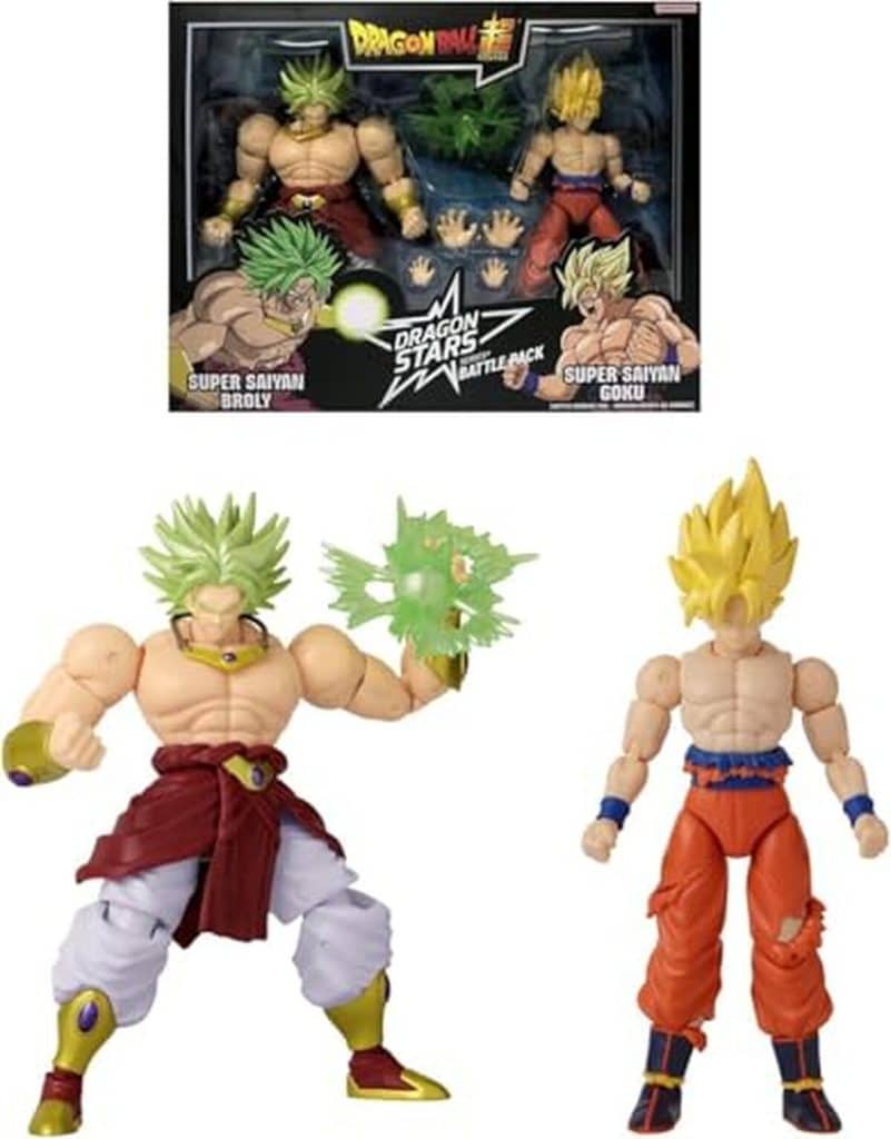 Test : figurine Dragon Stars Super Saiyan Goku vs Broly