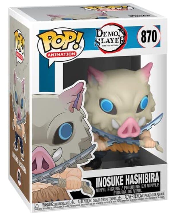Découvrez notre avis détaillé sur la figurine Inosuke Hashibira de Funko Pop multicolore : une pièce incontournable pour les fans de Demon Slayer et de figurines de collection.