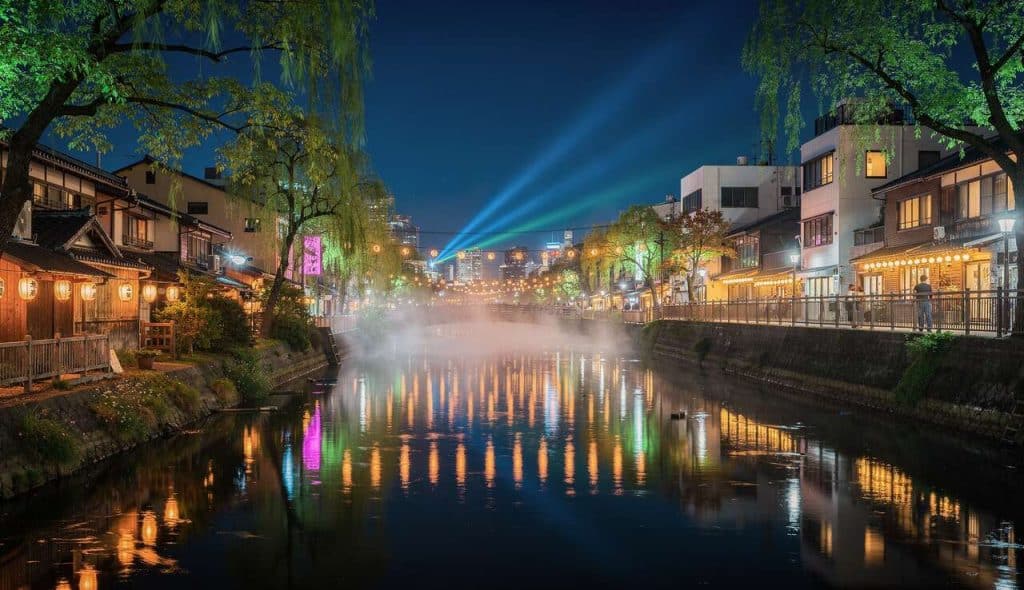 River Fantasy : spectacle aquatique à Osaka