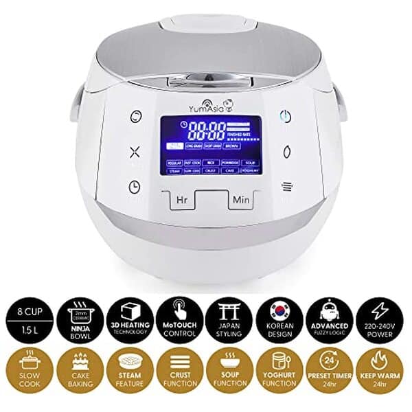 Découvrez pourquoi le Yum Asia Sakura est le cuiseur à riz multifonction parfait : fonctionnalités, performance et avis détaillé pour une cuisson optimale du riz