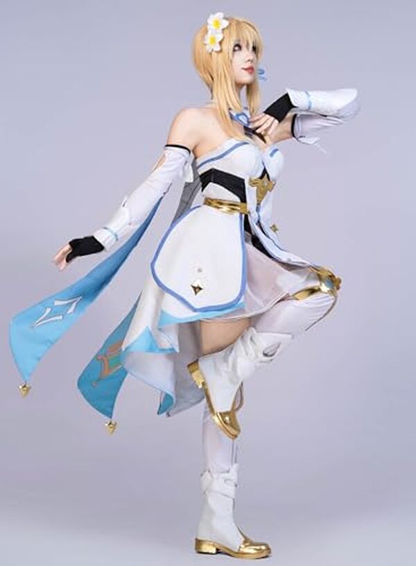Découvrez notre test approfondi du costume de cosplay OSIAS de Lumine dans Genshin Impact : qualité, confort et expérience immersifs garantis pour les fans du jeu  !