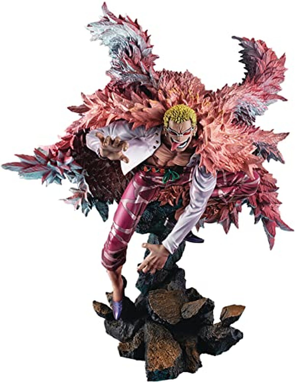 Avis sur Megahouse Doflamingo : figurine One Piece exceptionnelle