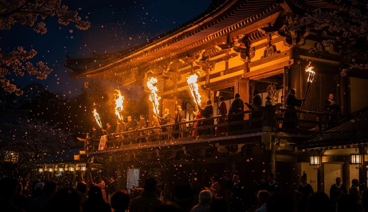 Le festival omizutori : une tradition s&eacute;culaire