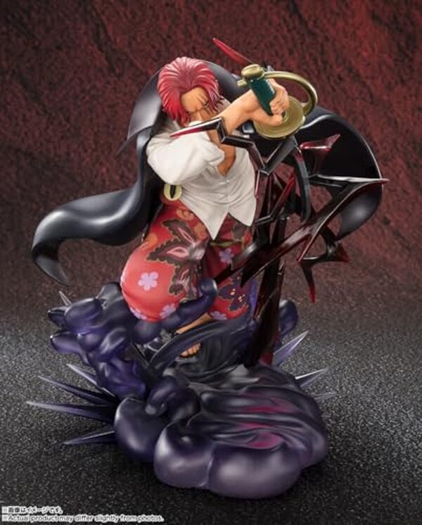 Découvrez notre avis détaillé sur la figurine Shanks Divine Departure par Tamashii Nations : design, qualité et finition sont au rendez-vous pour les passionnés de l'univers One Piece
