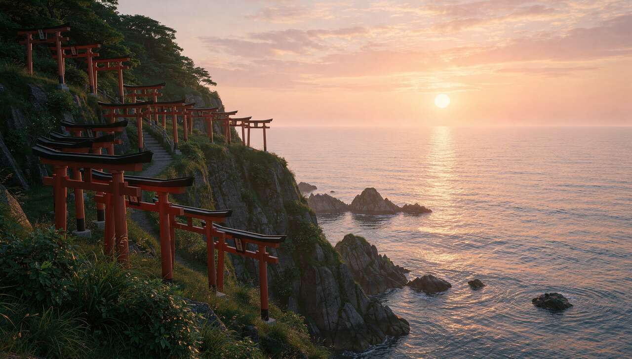 La vue spectaculaire sur l'oc&eacute;an