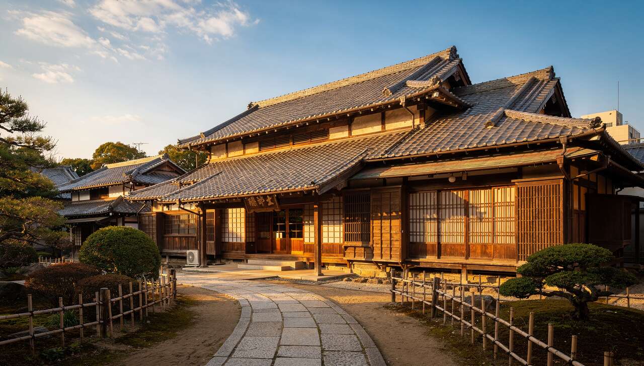 Musée Konjakukan d'Osaka : histoire du logement et de la vie quotidienne