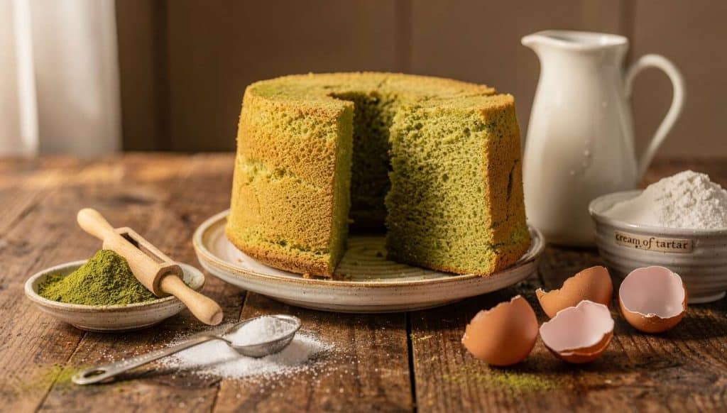 Recette : chiffon Cake au Matcha Japonais