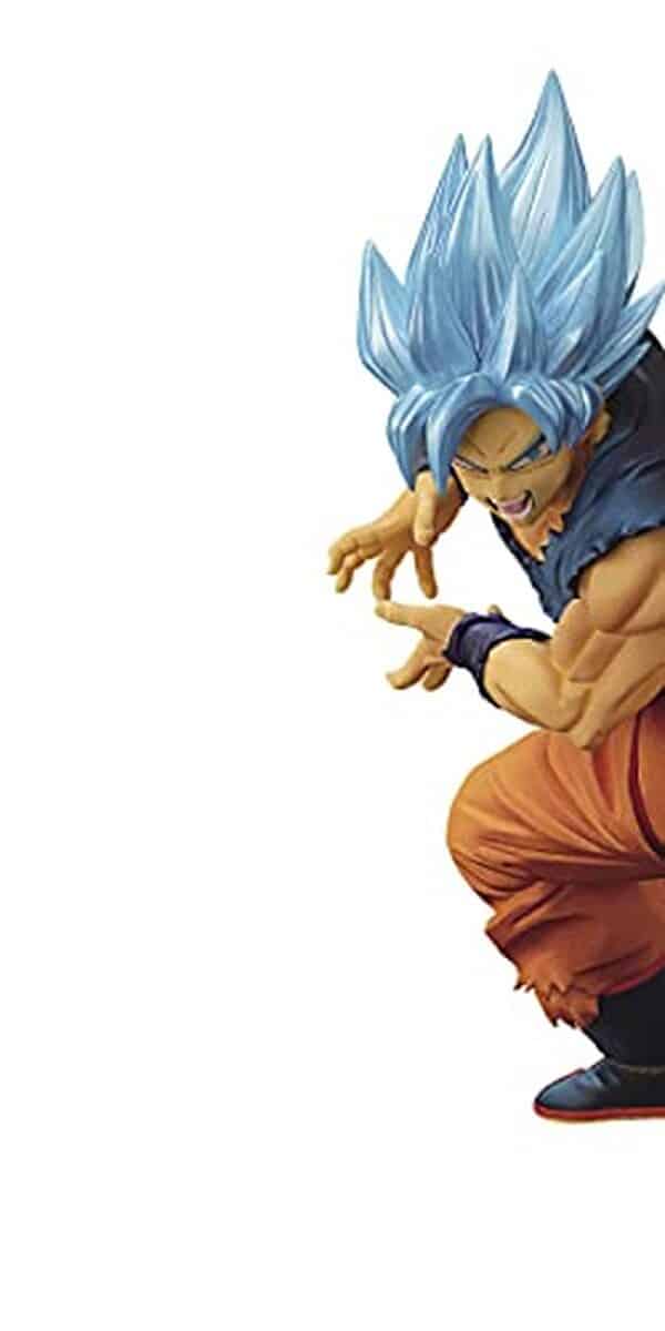 Découvrez notre avis sur la figurine incroyable Maximatic Son Goku en version Super Saiyan God, 20 cm bien détaillée pour les véritables fans de Dragon Ball