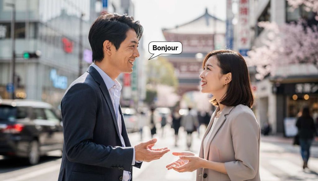 Apprendre à dire "Bonjour" et "Au revoir" en japonais