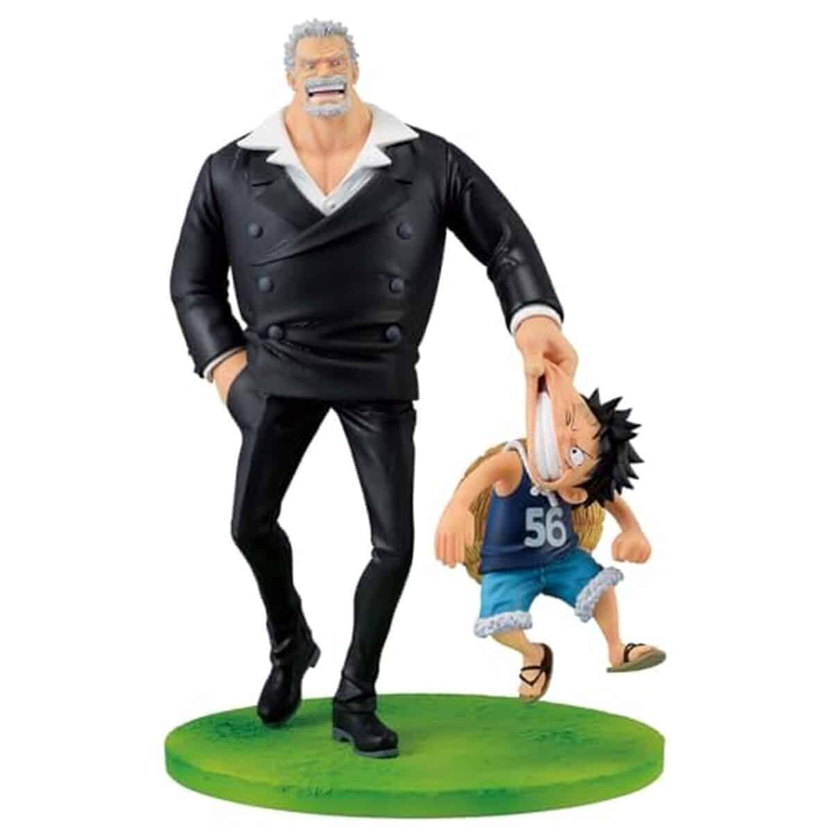 Avis : statue Ichibansho Luffy & Garp de Bandai