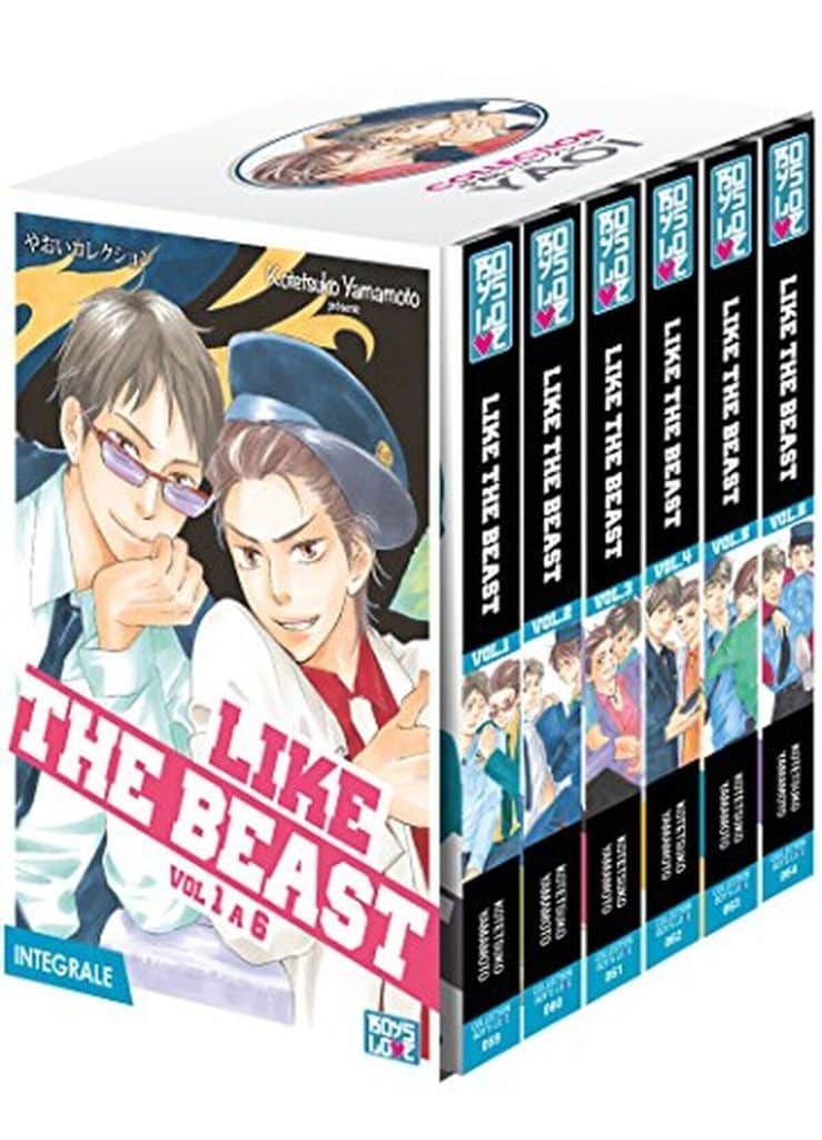 Critique complète de la série Like the Beast : manga yaoi en 6 volumes