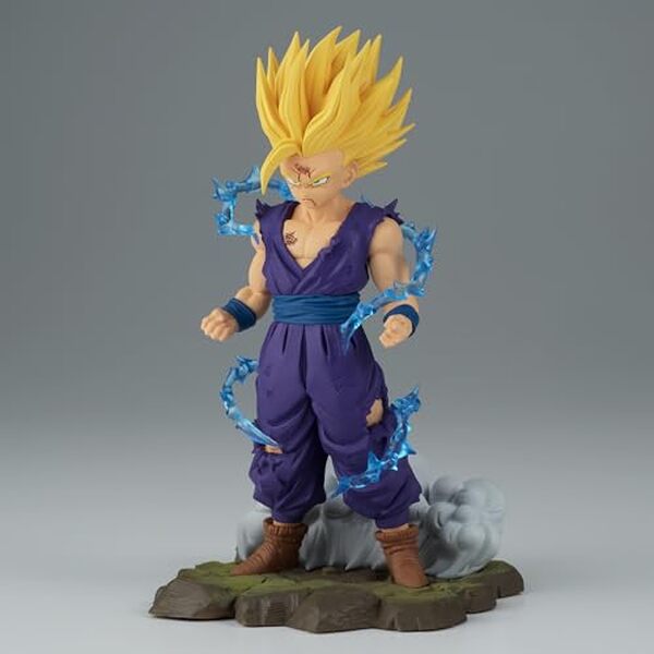 Découvrez notre avis complet sur la figurine Gohan SS2 12 cm de Banpresto : qualité, détails et rapport qualité-prix passé au crible