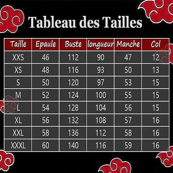 Découvrez notre avis détaillé sur le déguisement akatsuki hidan itachi j mocd en taille XL, un costume idéal pour les amateurs de cosplay avec ses accessoires authentiques.