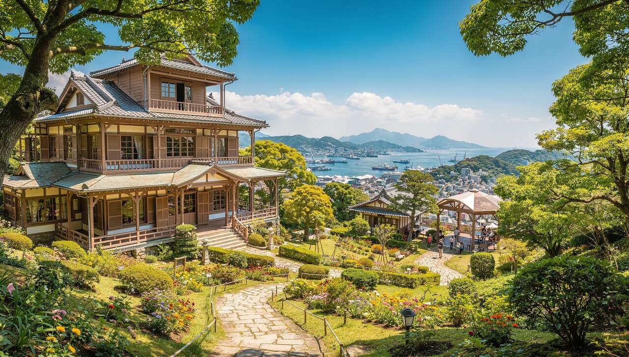 Visite du jardin Glover à Nagasaki : un lieu historique à découvrir