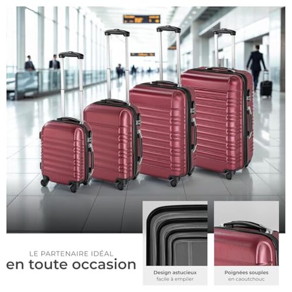 Explorez notre test détaillé du set de valises TecTake et découvrez pourquoi il excelle en polyvalence et en praticité pour tous vos voyages