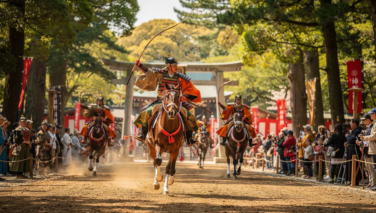 Festival Reitaisai Yabusame à Kamakura : cérémonie et traditions