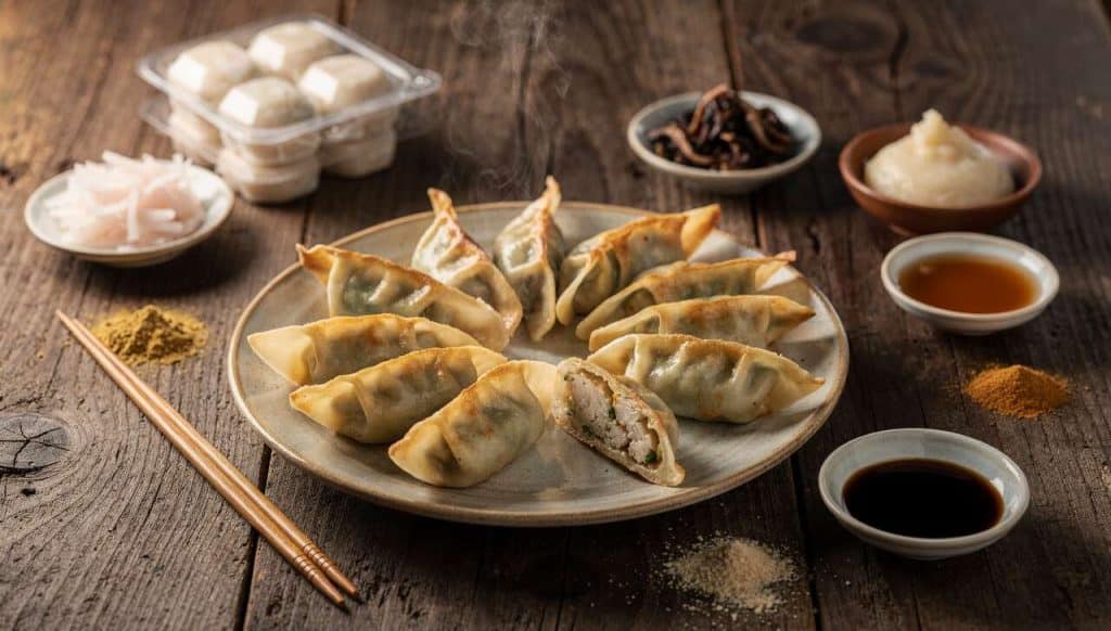 Recette gyoza au daikon : délice japonais à découvrir