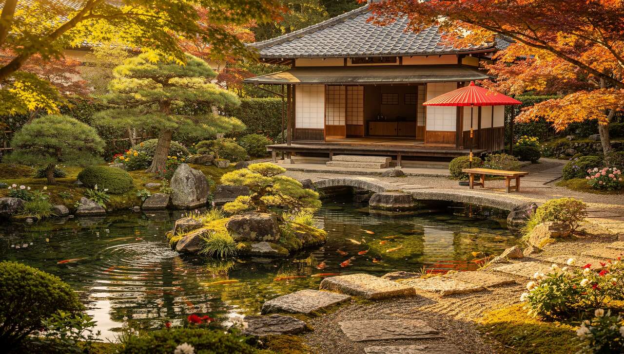Découverte du jardin Gyokusen-en à Kanazawa