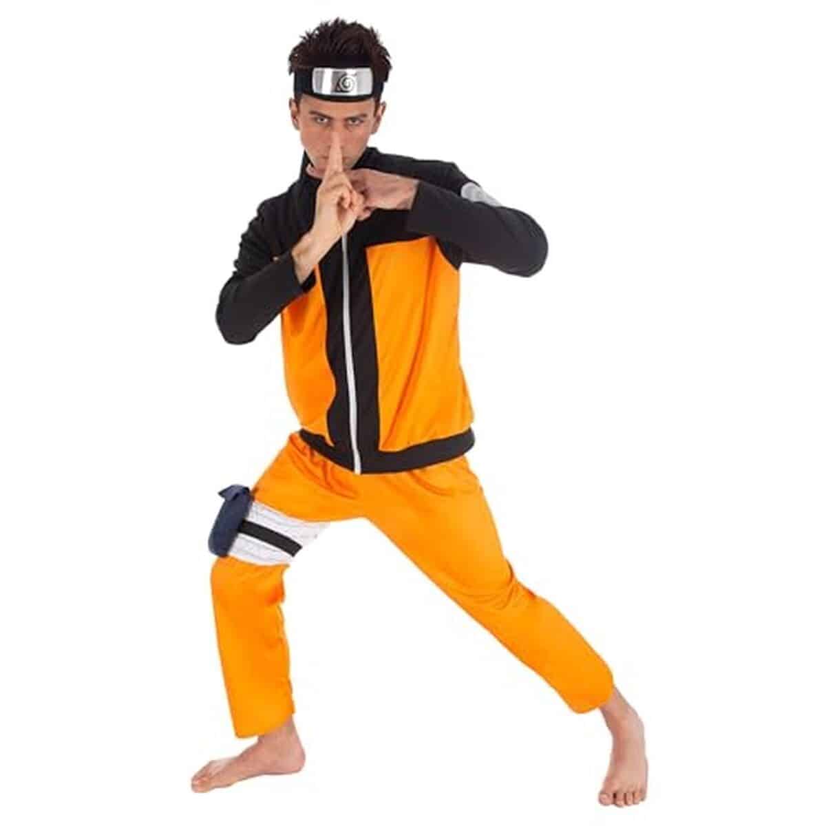 Avis : costume Naruto Chaks pour homme, l'ensemble officiel pour cosplay