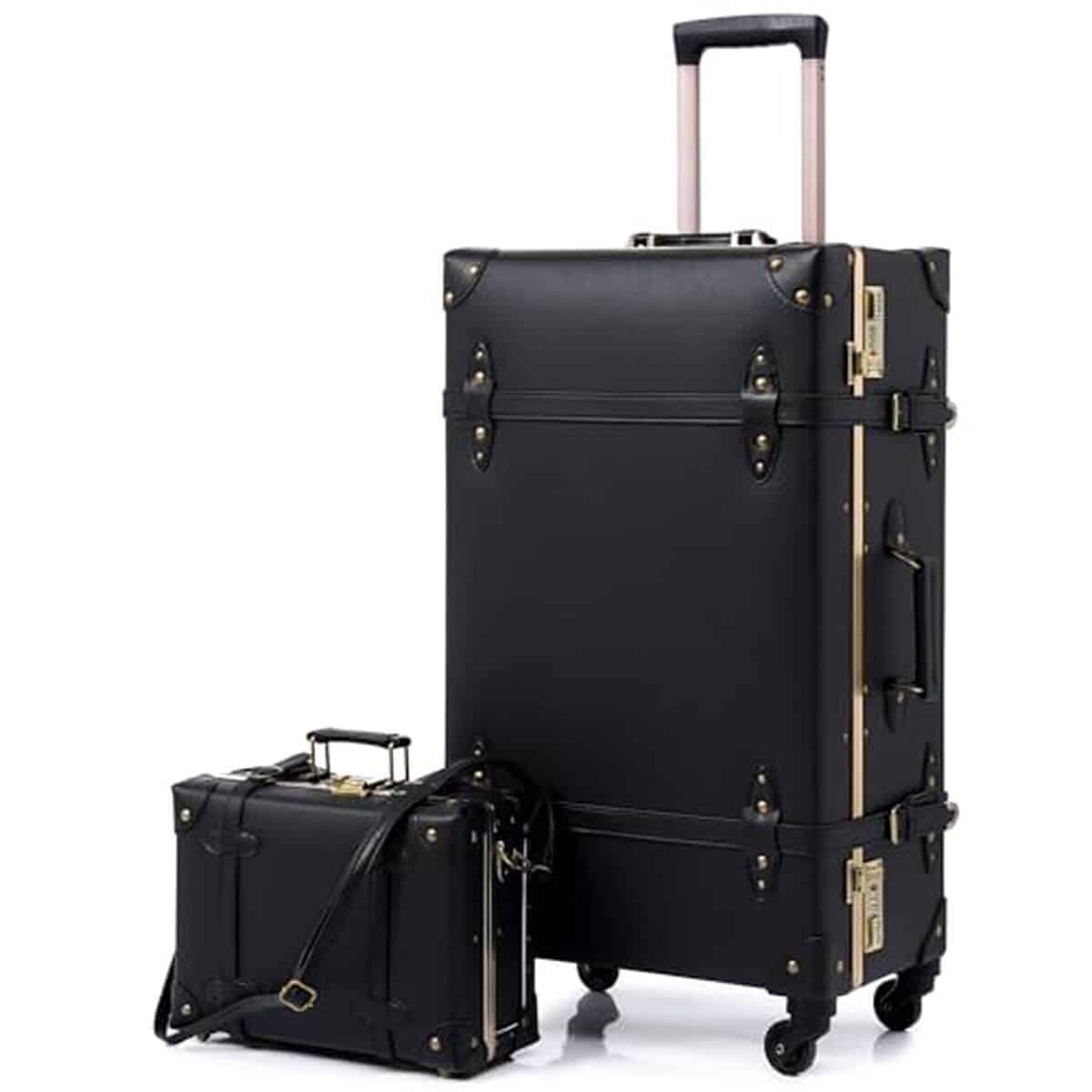Avis : ensemble valise vintage Urecity avec verrouillage numérique 4 roues