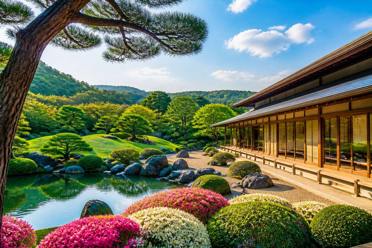 Musée d'art Adachi à Matsue : entre nature et création