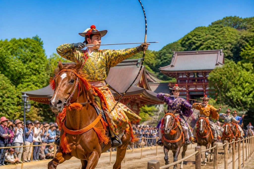 Festival Reitaisai Yabusame à Kamakura : cérémonie et traditions