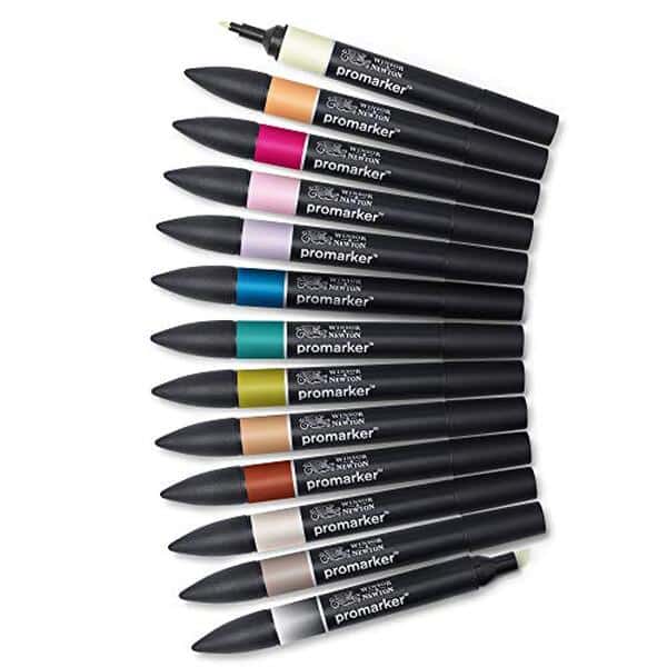 Découvrez notre test complet du set Promarker W&N x12+1 : qualité des marqueurs, pigments et performance pour le dessin manga romance. 