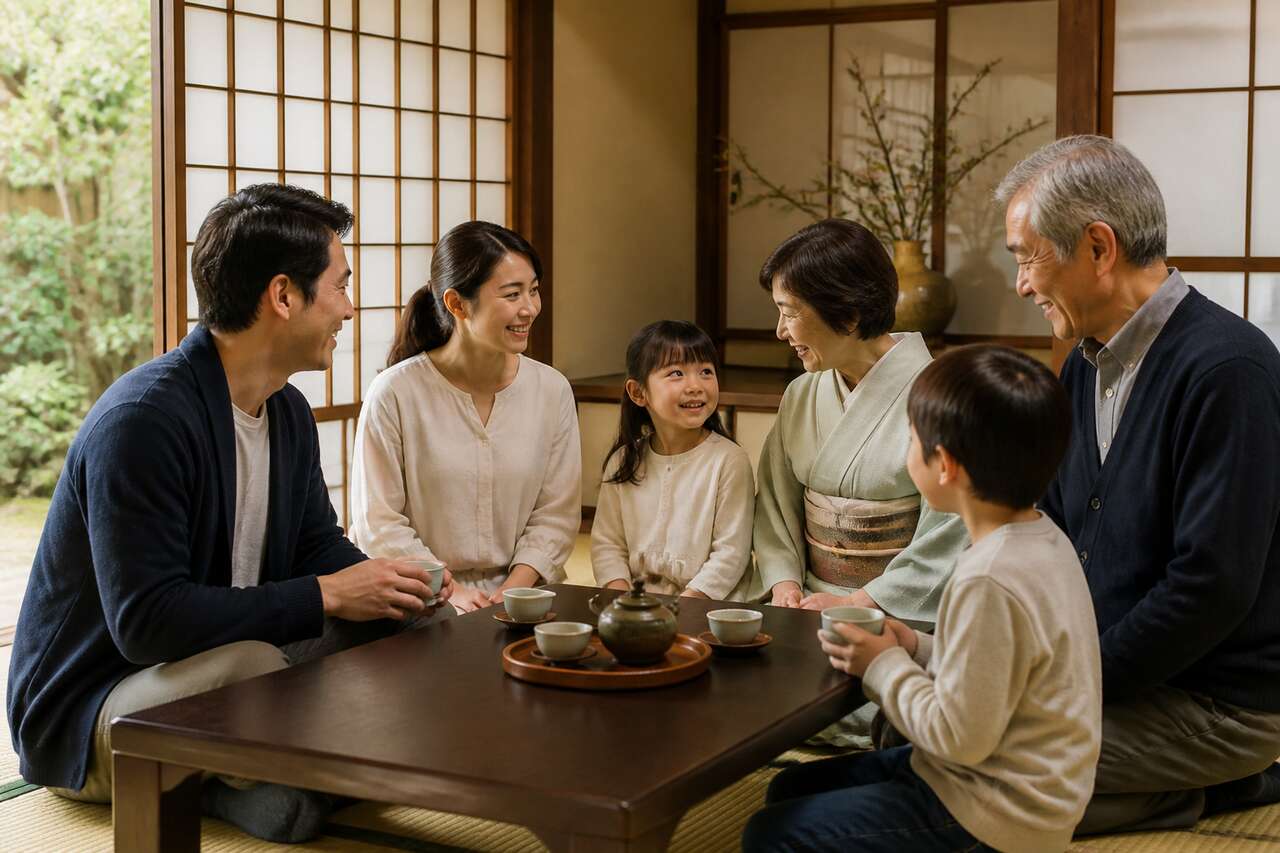 La famille proche en japonais