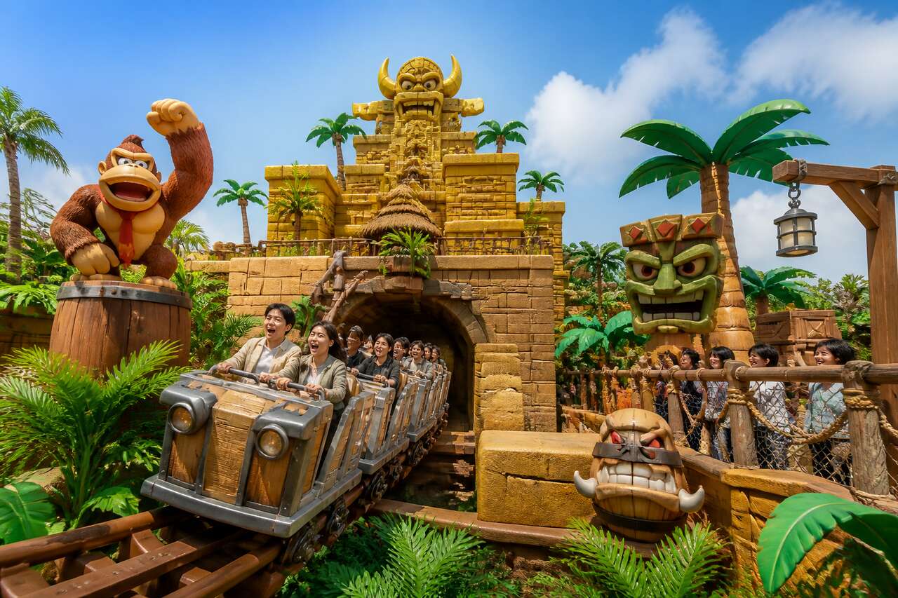 Explorez Donkey Kong Country à Universal Studios Japan