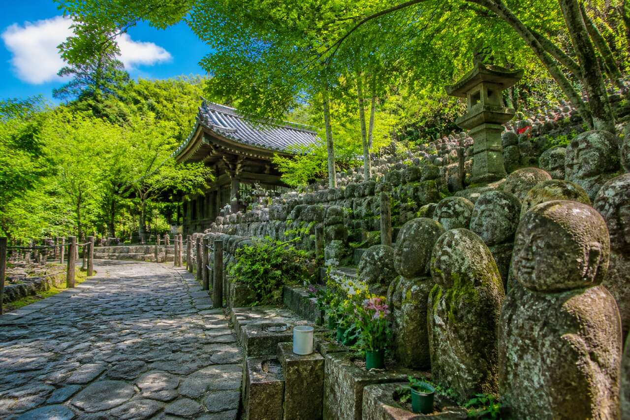 Découverte du temple Adashino Nenbutsu-ji à Kyoto