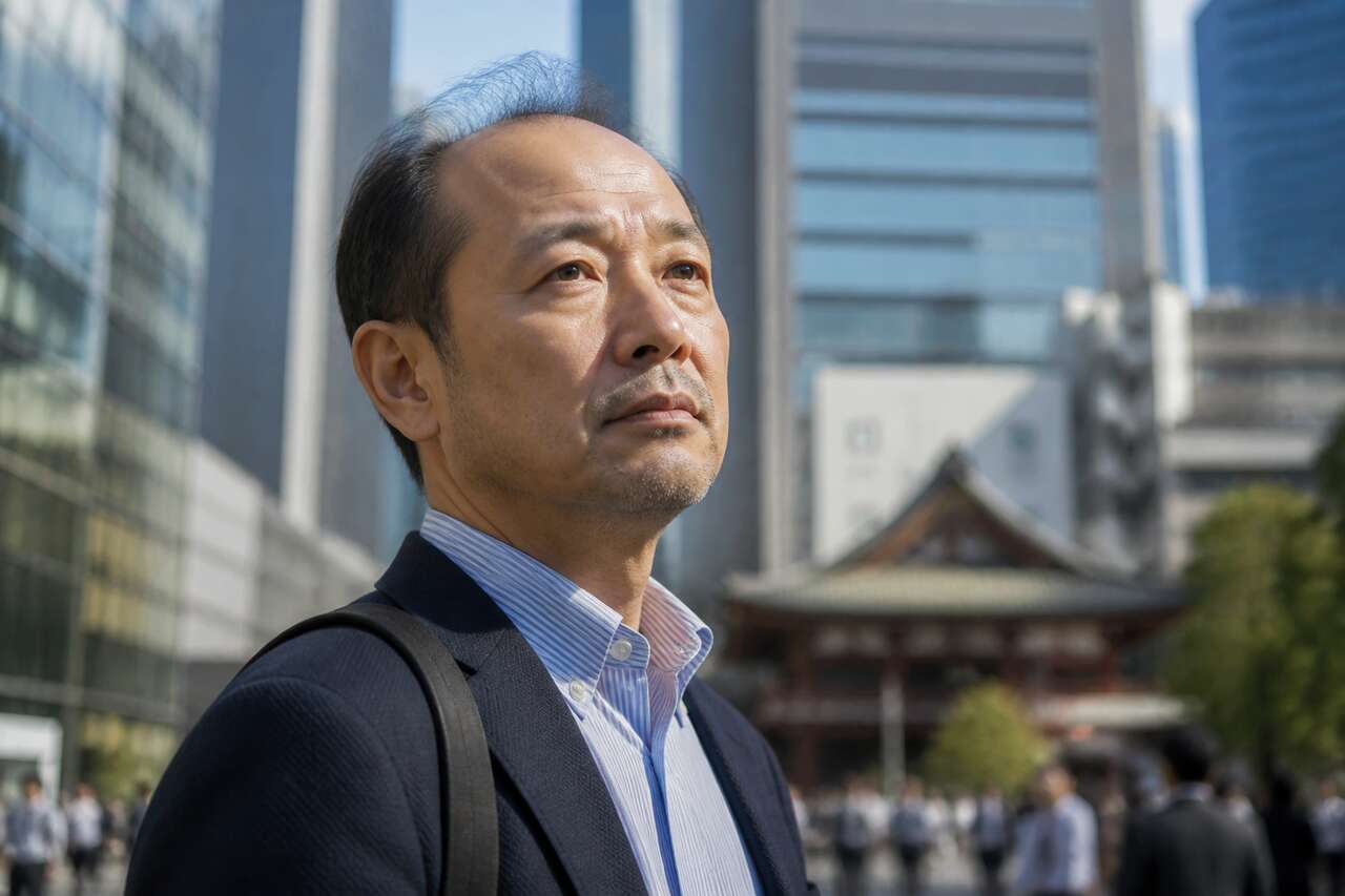 Perception japonaise de la calvitie : hage