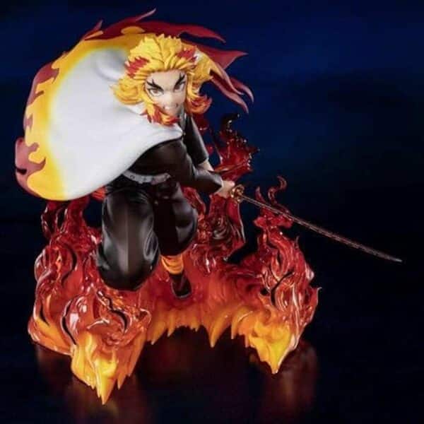 Découvrez notre avis détaillé sur la figurine Kyojuro Rengoku de Tamashii Nations 15cm : qualité, détails et collectibilité de cette statue emblématique de Demon Slayer.