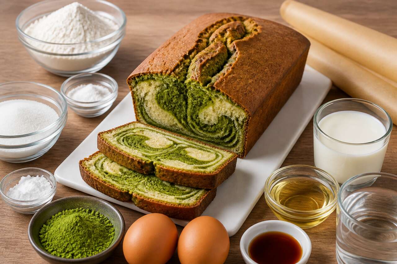 Recette De Cake Marbré Matcha Comme Au Japon