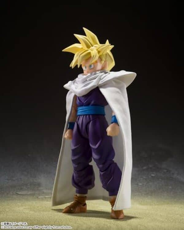Découvrez notre test détaillé de la figurine d'action S.H. Figuarts Super Saiyan Son Gohan de Tamashii Nations : qualité, articulations et collectibilité.